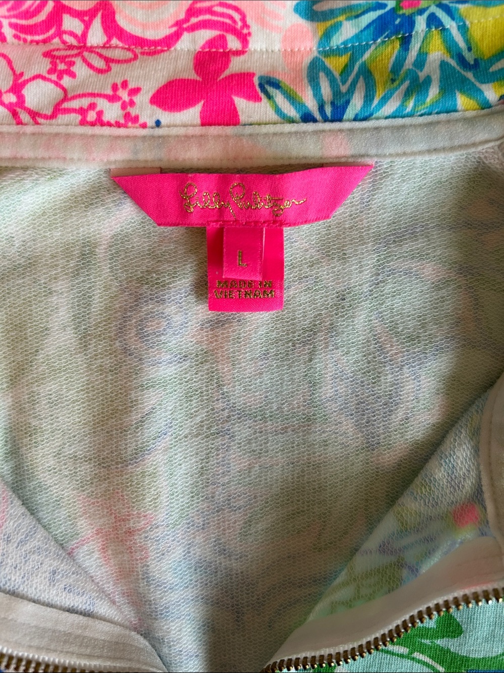 Lilly Pulitzer Skipper Half-Zip Popover - Picture 5 of 9